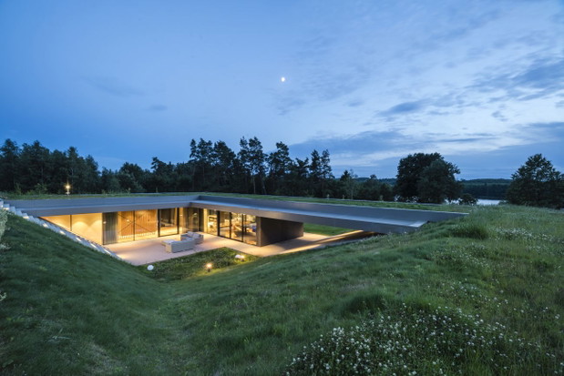 Dom na Warmii, Green Line, projekt: Przemek Olczyk / Mobius Architekci
