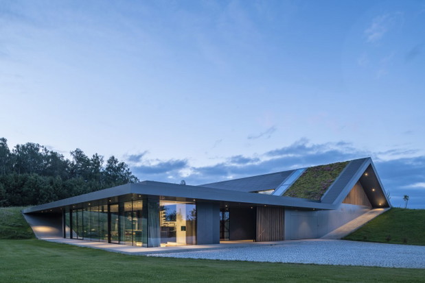 Dom na Warmii, Green Line, projekt: Przemek Olczyk / Mobius Architekci