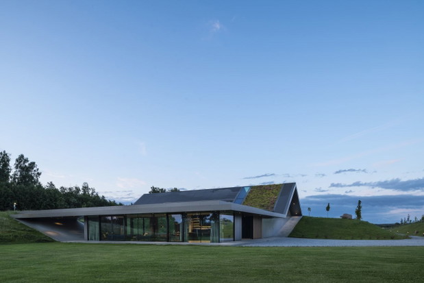 Dom na Warmii, Green Line, projekt: Przemek Olczyk / Mobius Architekci
