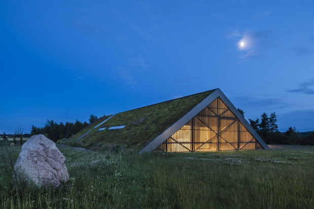 Dom na Warmii, Green Line, projekt: Przemek Olczyk / Mobius Architekci