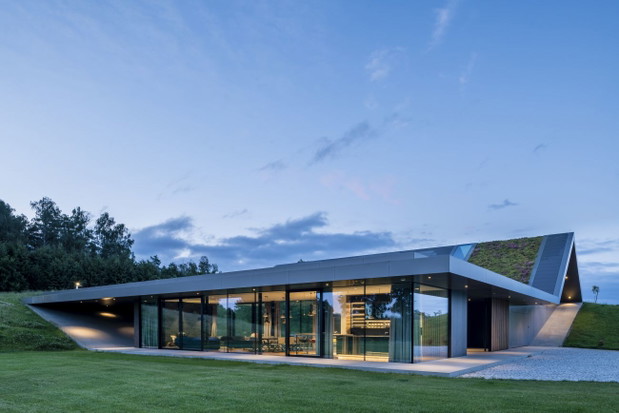 Dom na Warmii, Green Line, projekt: Przemek Olczyk / Mobius Architekci