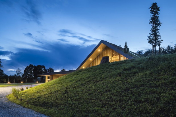 Dom na Warmii, Green Line, projekt: Przemek Olczyk / Mobius Architekci