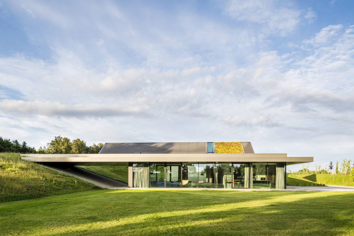 Dom na Warmii, Green Line, projekt: Przemek Olczyk / Mobius Architekci