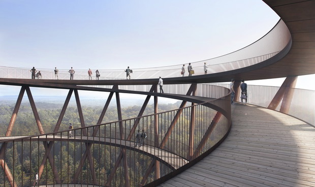 Ścieżka widokowa Treetop, projekt: EFFEKT, fot. East News