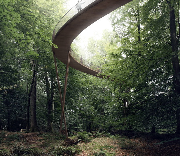 Ścieżka widokowa Treetop, projekt: EFFEKT, fot. East News