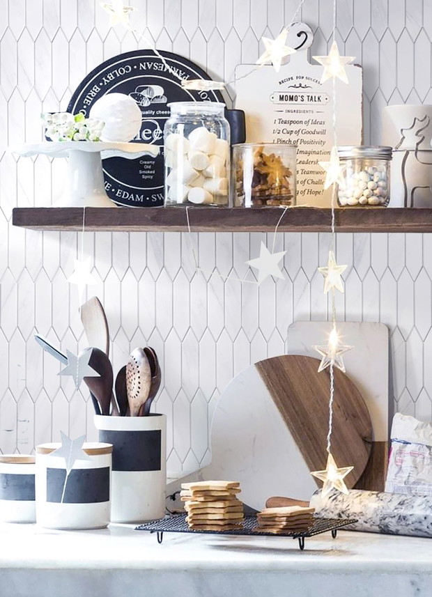Raw Decor, Heksalong Marble Mat XL