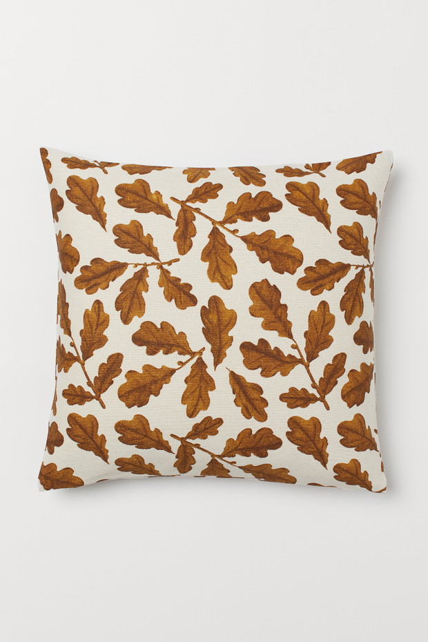 Płócienna poszewka na poduszkę, H&M HOME, 19,99 zł