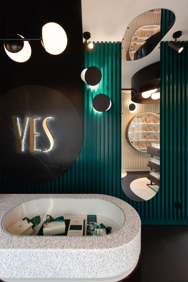pop-up Yes w Gdyni, projekt: mode:lina™