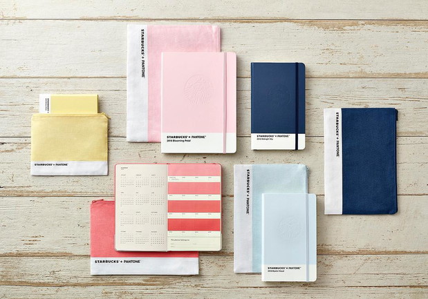 Kalendarze i plannery, Starbucks x Pantone