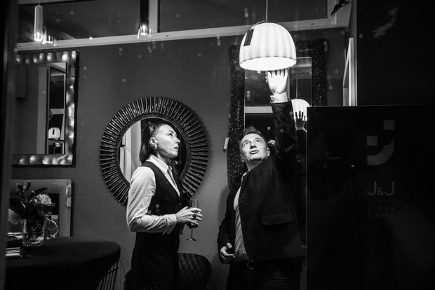 studio CHŁODNA 11 CONCEPT, showroom J&J glass & design - relacja z otwarcia