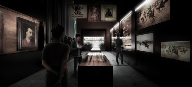 Ekspozycja w Muzeum Wojska Polskiego, projekt: pracownia NM architekci