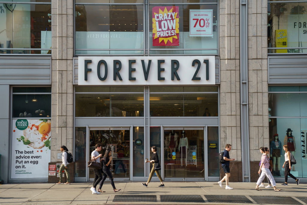 Forever 21 zamyka się