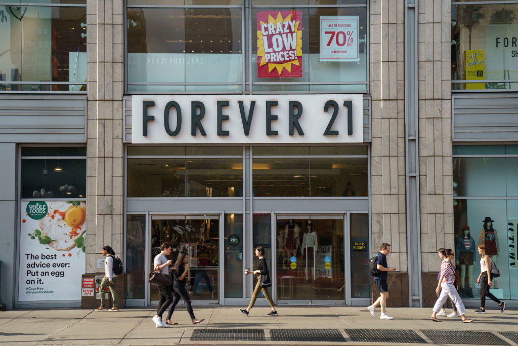 Forever 21 zamyka się