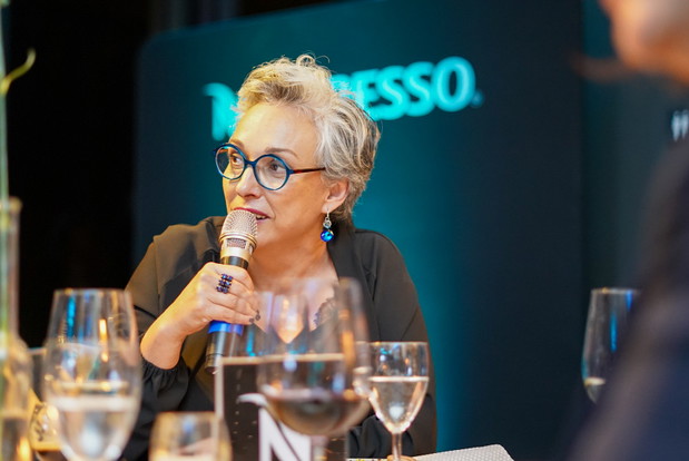 Gwiazdy na kolacji Nespresso w Gdyni: Kinga Dębska