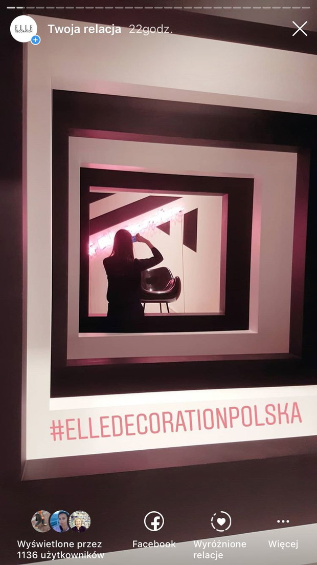 Kubik ELLE Decoration na Warsaw Home
