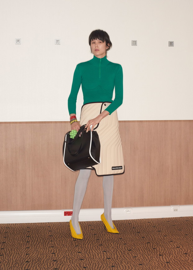 Spódnica Balenciaga Resort 2018