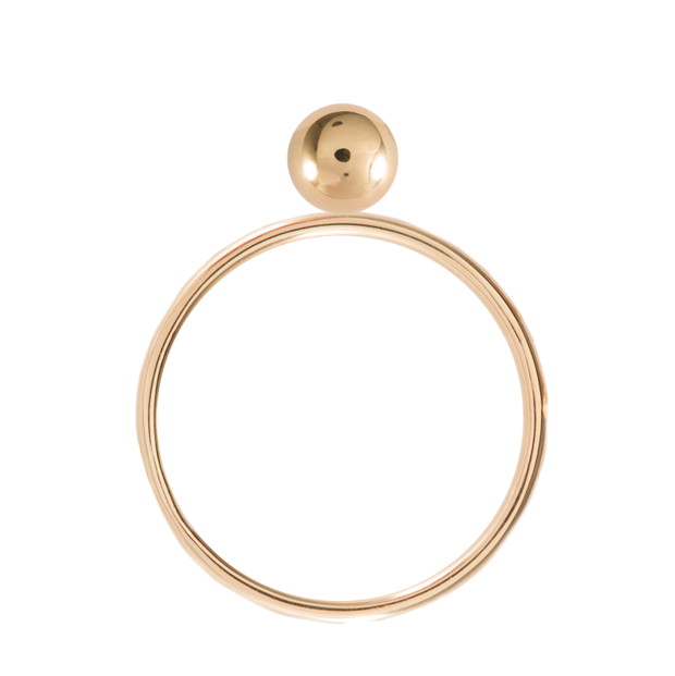 Biżuteria ROSA, Cherry Ring No.1, złoto próby 585, 750zł