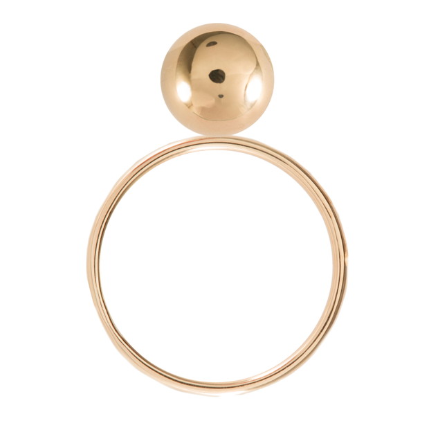 Biżuteria ROSA, Cherry Ring No.3, złoto próby 585, 950zł