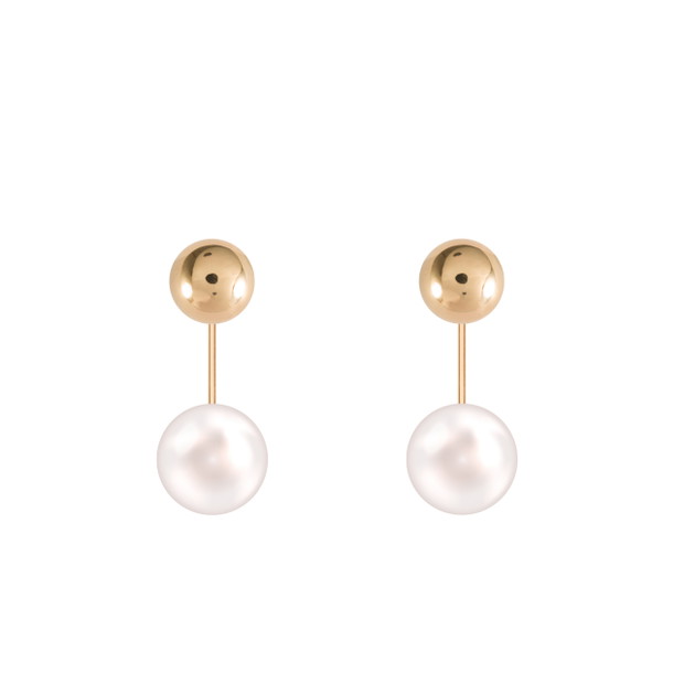 Biżuteria ROSA, Snowberry Earrings, złoto próby 585, 1800zł.