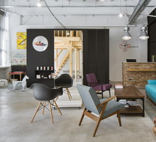 Loft Hair Emergency, projekt: pracownia Poco Design
