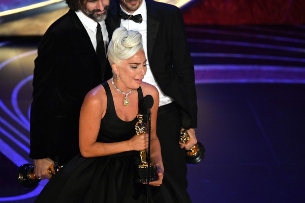 Łzy szczęścia, Lady Gaga, rozdanie Oscarów