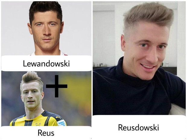 Robert Lewandowski - nowa fryzura, memy