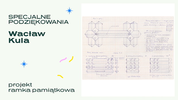Wacław Kula, pamiątkowa ramka