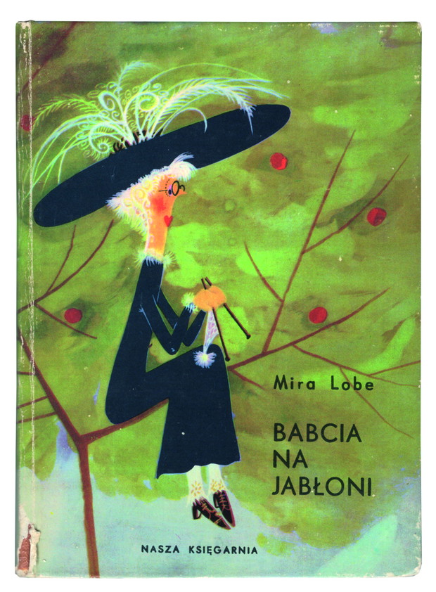 Babcia na jabłoni, ilustracje Mirosław Pokora