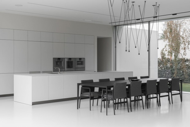 Dom Kwadrantowy, wnętrza projektu studio Pulva