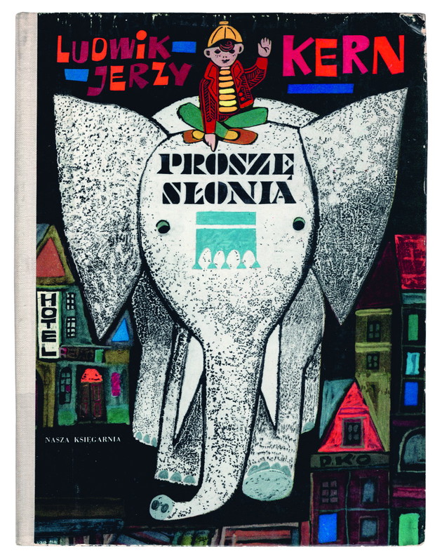 Proszę słonia, ilustracje Zbigniew Rychlicki