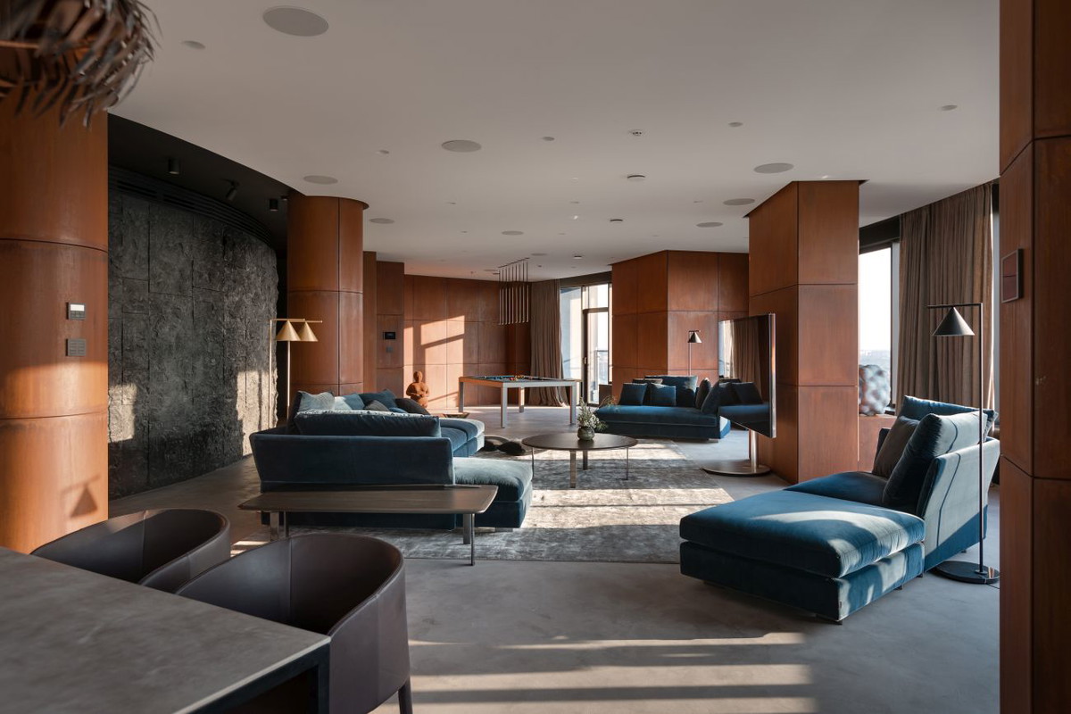 Apartament YOGO w Kijowie, projekt: Sergey Makhno Architects