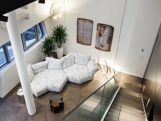 Apartament projektu Zaha Hadid Studio
