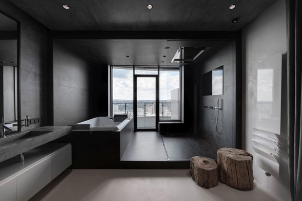 Apartament YOGO w Kijowie, projekt: Sergey Makhno Architects