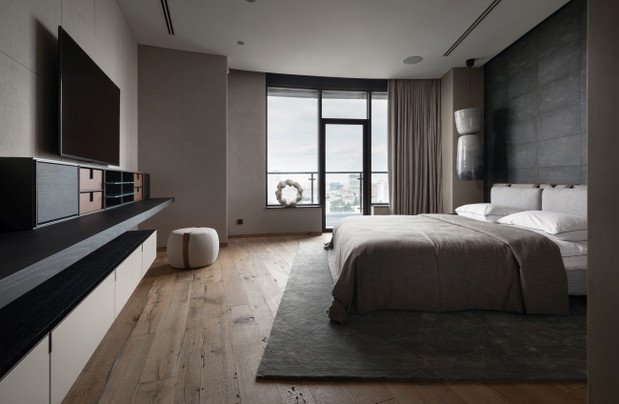 Apartament YOGO w Kijowie, projekt: Sergey Makhno Architects