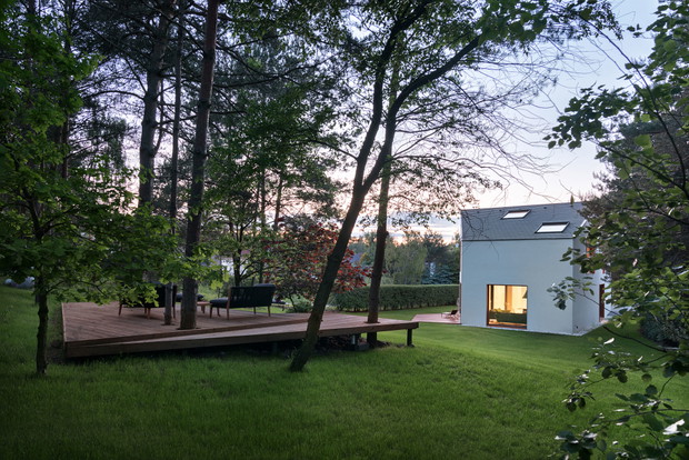 Dom pod Poznaniem, projekt: PL.architekci