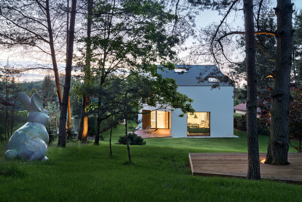 Dom pod Poznaniem, projekt: PL.architekci