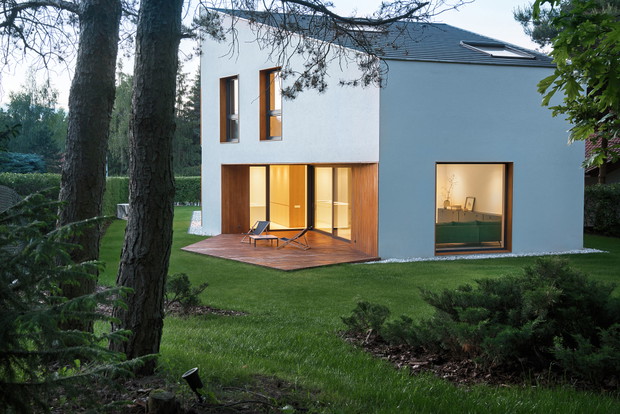 Dom pod Poznaniem, projekt: PL.architekci