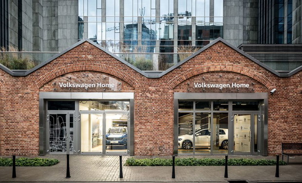 Salon Volkswagena w Karolkowa Business Park, projekt mode:lina™