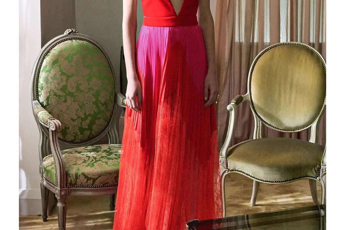 Sukienka czerwona Givenchy