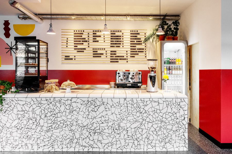 Ceramiczna cafe bar
