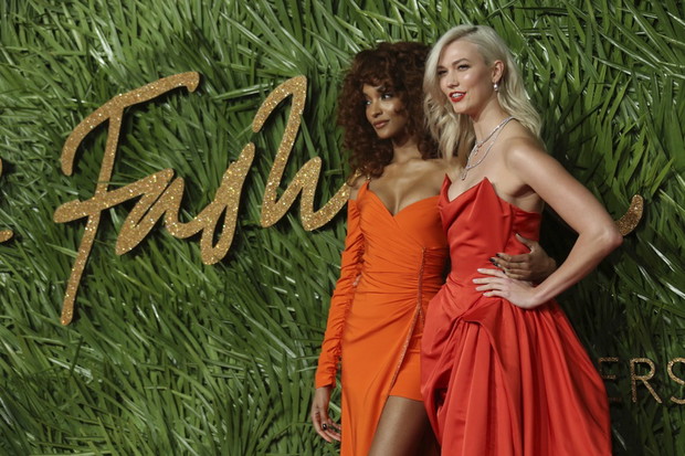 British Fashion Awards 2017: Jourdan Dunn i Karlie Kloss