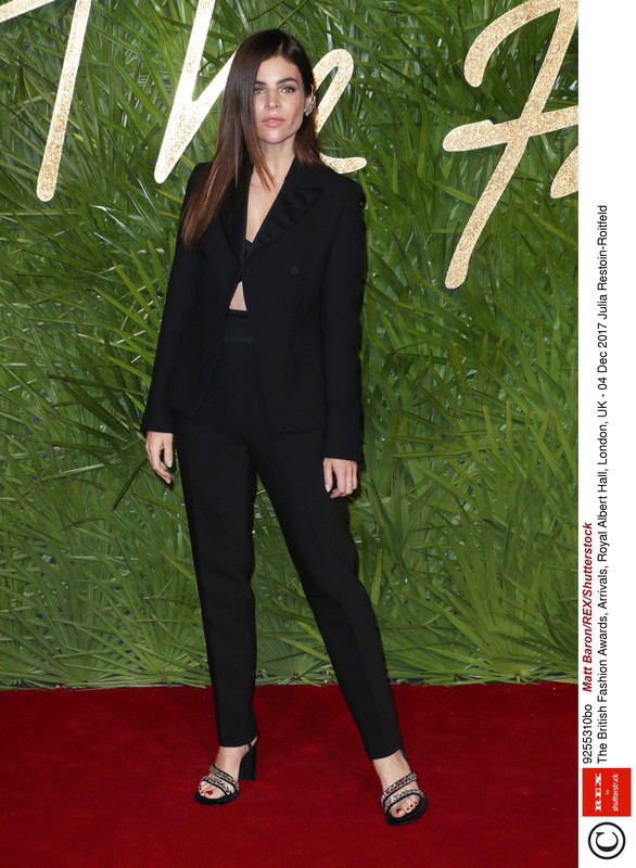 British Fashion Awards: Julia Restoin Roitfeld