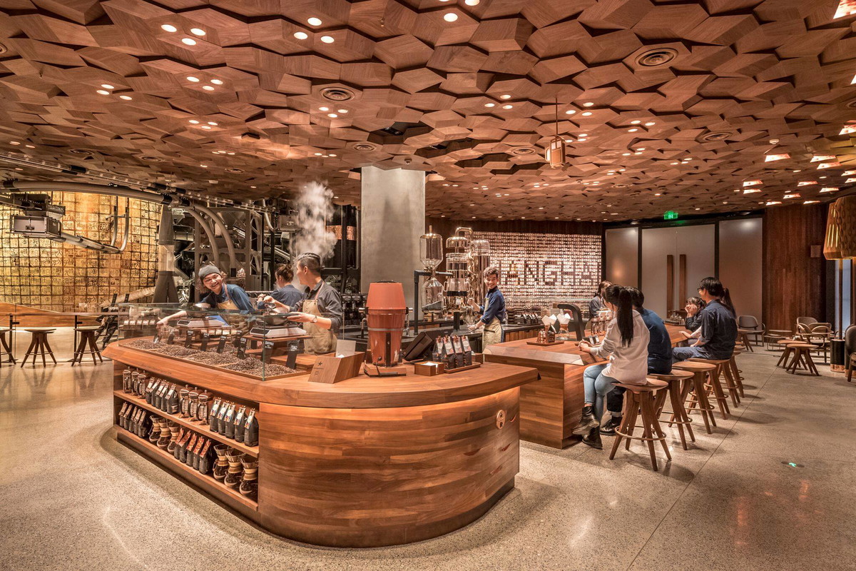 Starbucks Reserve Roastery w Szanghaju