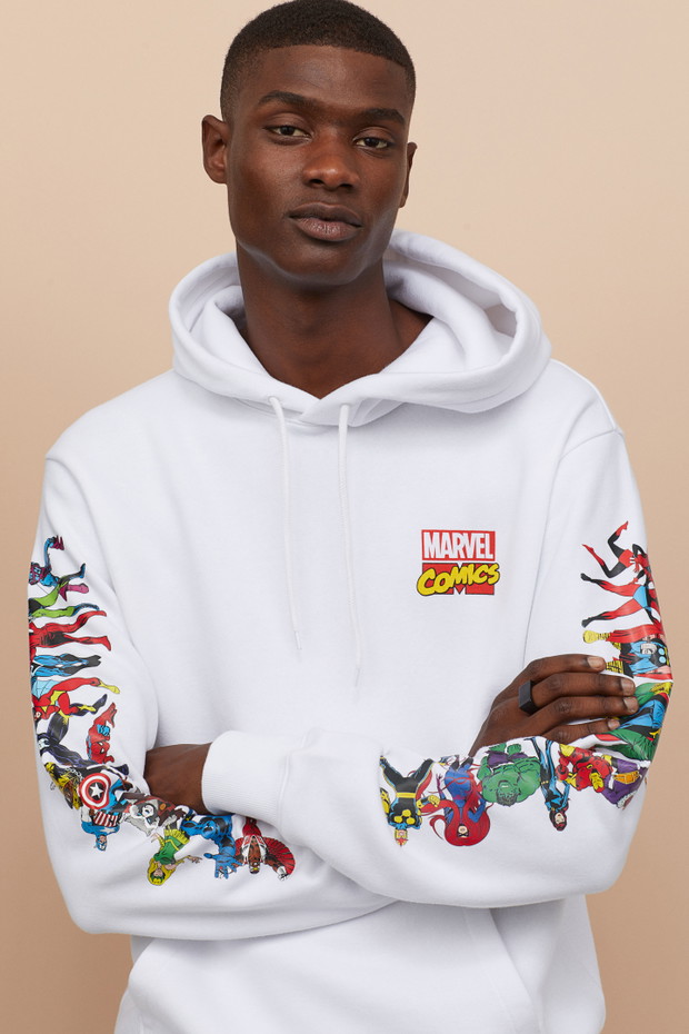 Prezenty dla fanów Marvela: bluza H&M
