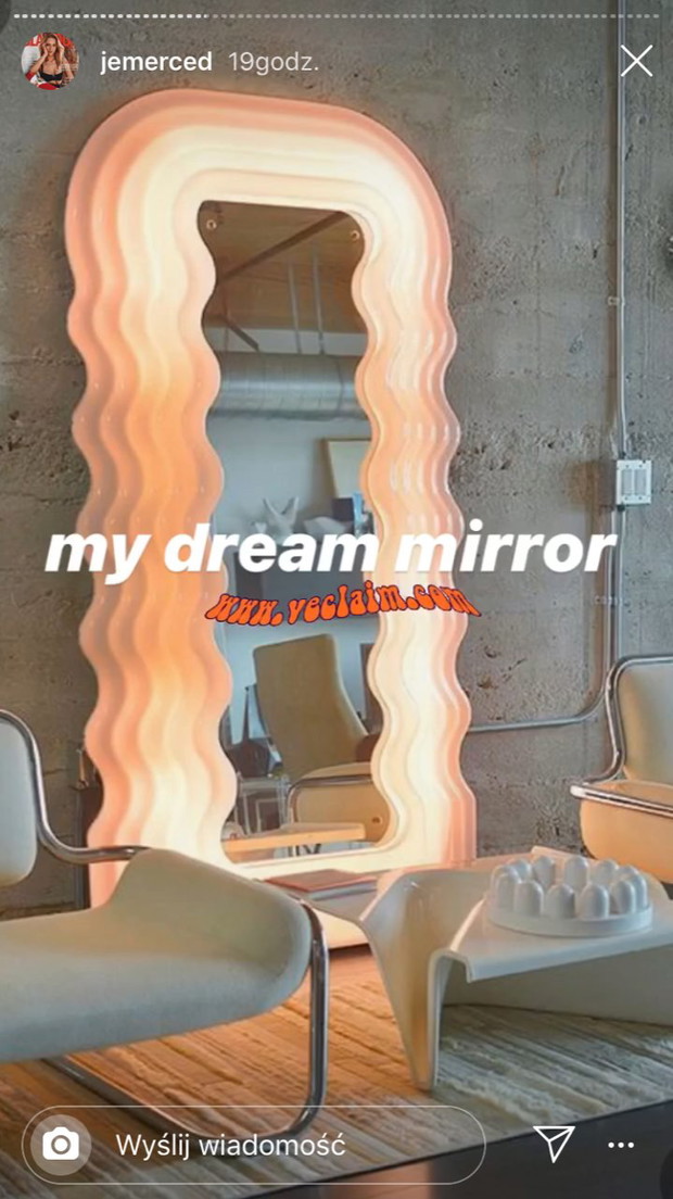 Screeny z instastories @Jemerced