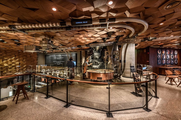 Starbucks Reserve Roastery w Szanghaju