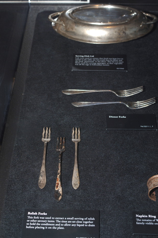 Odnaleziona zastawa stołowa z RMS Titanic