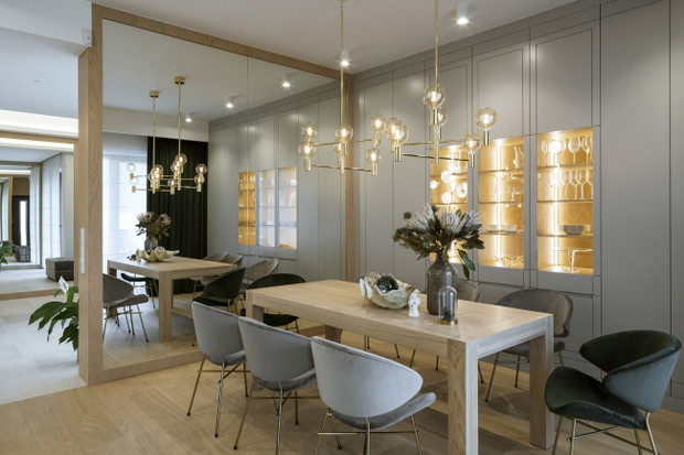 Podwarszawski dom, projekt: HOLA Design, stylizacja: : Patrycja Rabińska, świąteczne dekoracje: Miloo Home