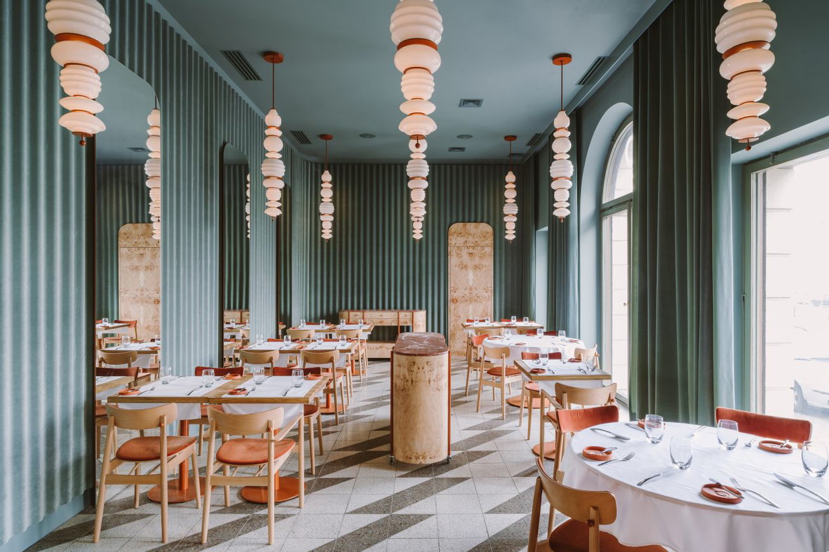 Restauracja OPASŁY TOM, projekt: BUCK.STUDIO