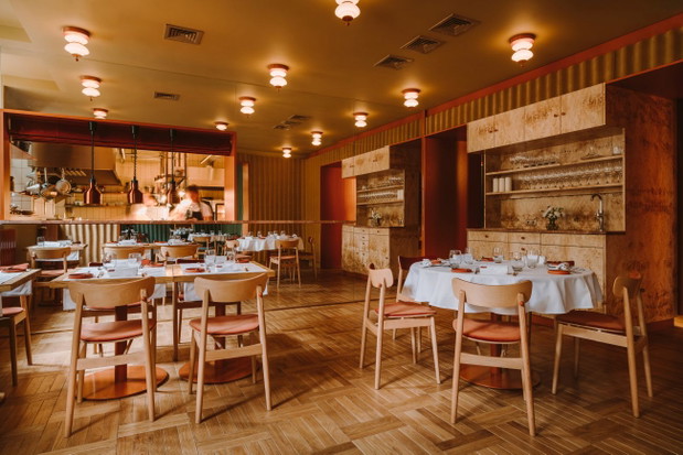 Restauracja OPASŁY TOM, projekt: BUCK.STUDIO